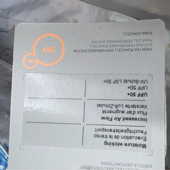 Puma Dry Cell Golf Tech Blue Plaid Golf Shorts Women's NWT Sz 4 - Picture 4 of 7